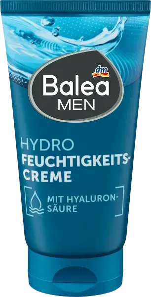 Зволожуючий крем для обличчя Balea MEN Hydro 75 мл з гіалуроновою кислотою 4066447855234 фото