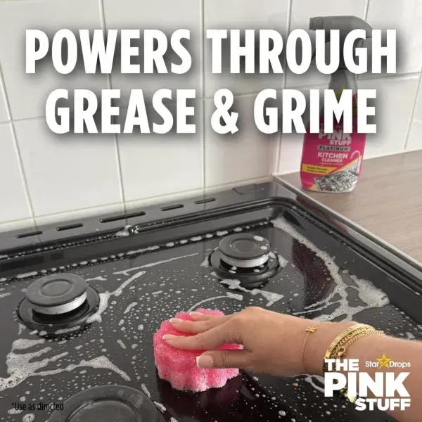 Засіб для чищення кухні The Pink Stuff Platinum Kitchen Cleaner 750 мл, від жиру та забруднень 5060033829233 фото