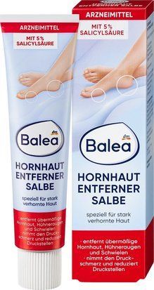 Крем Balea з 5% саліциловою кислотою: Видалення натоптишів, мозолей, 50 г (Німеччина) 4067796177817 фото