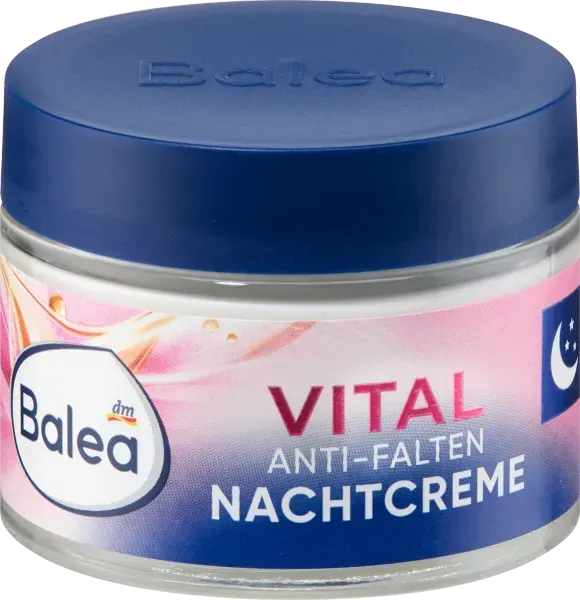Ночной крем для лица Balea Anti Falten Vital 50 мл 4066447713442 фото