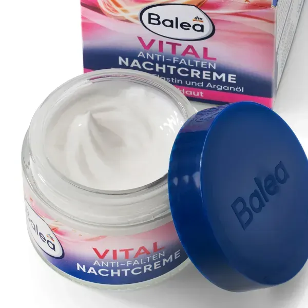 Ночной крем для лица Balea Anti Falten Vital 50 мл 4066447713442 фото