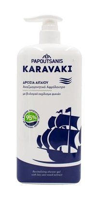 Гель для душа/пена для ванны Papoutsanis Karavaki Классик 750 мл 5201109002802 фото