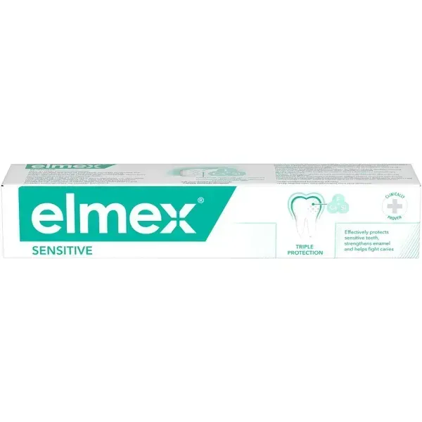 Зубна паста Elmex Sensitive для чутливих зубів 75 мл (Швейцарія) 4007965560200 фото