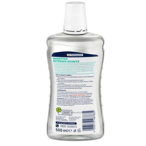 Ополіскувач для рота Dontodent Sensitive 500 мл 4058172925931 фото