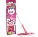 Швабра Swiffer Kit Mop Limited Edition (рожевий) + 8 сухих + 3 вологих серветки для сухого та вологого прибирання 8006540634127 фото 1