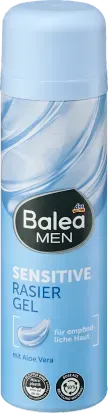 Гель для бритья Balea MEN Rasiergel Sensitive с алоэ вера, 200 мл 4067796065701 фото