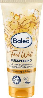 Balea Foot Peeling &ldquo;Feel Well Litsea Cubeba&rdquo; 100 мл | цитрус-м&rsquo;ятний скраб для ніжних і гладких стоп 4066447439977 фото