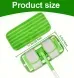 Багаторазова мікрофібра для швабри Swiffer на липучках (14 &times; 28.5 см) Зелена 80065400000 фото 1