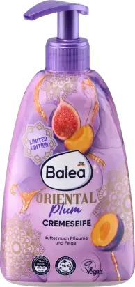 Жидкое крем-мыло Balea Oriental Plum с ароматом сливы и инжира 500 мл 4066447863222 фото