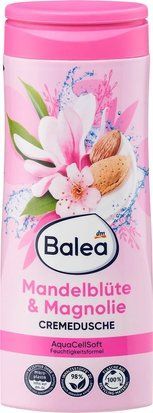 Гель для душа с ароматом цвета миндаля и магнолии Balea Cremedusche Mandelbl&uuml;te & Magnolie, 300 ml 4066447429411 фото