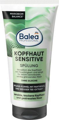 Бальзам-кондиционер Balea Professional Kopfhaut Sensitive для чувствительной кожи головы, 200 мл 4066447241105 фото