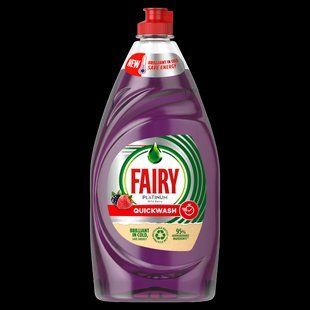 Концентрований засіб для миття посуди Fairy Platinum Quickwash Wild Berry 820 мл 8001090432612 фото