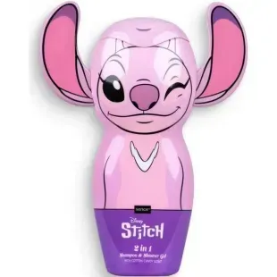 Детский шампунь и гель для душа 2в1 Disney Stitch Cotton Candy 300 мл 8721073610935 фото