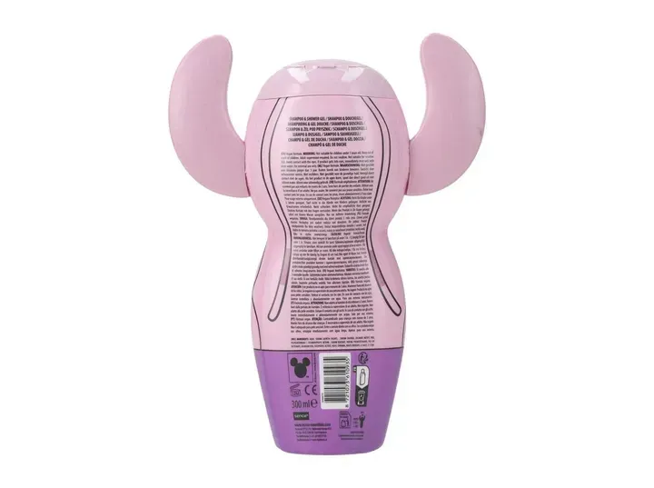 Детский шампунь и гель для душа 2в1 Disney Stitch Cotton Candy 300 мл 8721073610935 фото