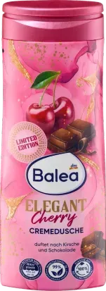 Крем-гель для душа Balea Elegant Cherry с ароматом вишни и шоколада 300 мл 4066447873115 фото