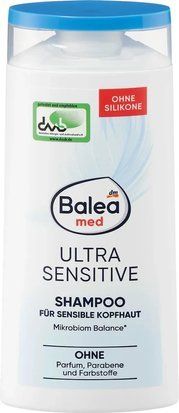 Balea Med Ultra Sensitive Шампунь для сверхчувствительной кожи головы (250 мл, Германия) 4066447746693 фото