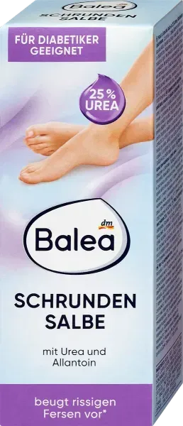 Крем для ног Balea Schrundensalbe Urea 25% с аллантоином, 50 мл 4066447492644 фото