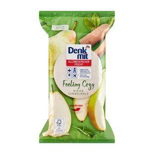 Салфетки для уборки Denkmit Feeling Cozy Груша 80 шт 4066447814613 фото