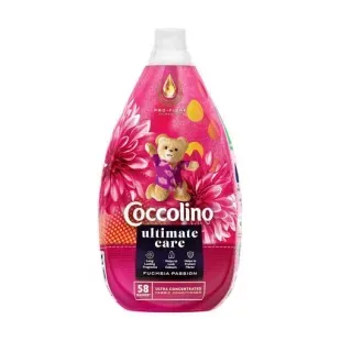 Кондиціонер для прання концентрат Coccolino Ultimate Care Fuchsia Passion, 58 прань, 870 мл 8720181414916 фото