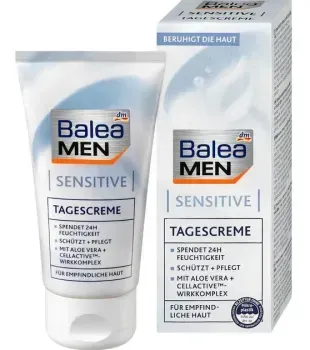 Крем для лица мужской Balea Feel Peeling Cream-To-Oil с молочной кислотой и пантенолом, 75 мл 4066447600384 фото