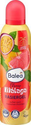 Balea Rasiergel Mango M&aacute;laga 200 мл &mdash; тропический аромат манго, нежная пена, Vegan, Limited Edition 4067796154276 фото