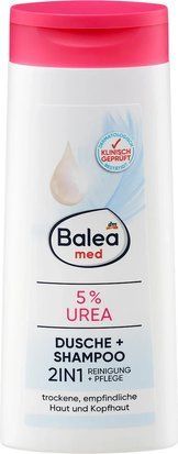 Balea Med 5% Urea Гель для душа и шампунь 2в1 (тело + волосы) для сухой чувствительной кожи, 300 мл Германия 4066447591644 фото