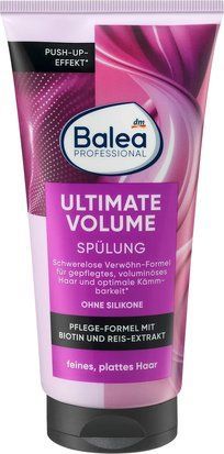 Кондиционер для объема Balea Professional Ultimate Volume для тонких и поврежденных волос, 200 мл 4066447241082 фото