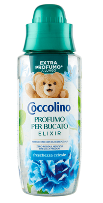 Кондиціонер для прання Coccolino Profumo per Bucato Elixir Freschezza Celeste, 342 мл 8720181496530 фото