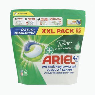 Ariel Extra Clean Power 4-в-1 Универсальные капсулы, 52 шт | очистка, выведение пятен, яркость, защита волокон 8700216313353 фото