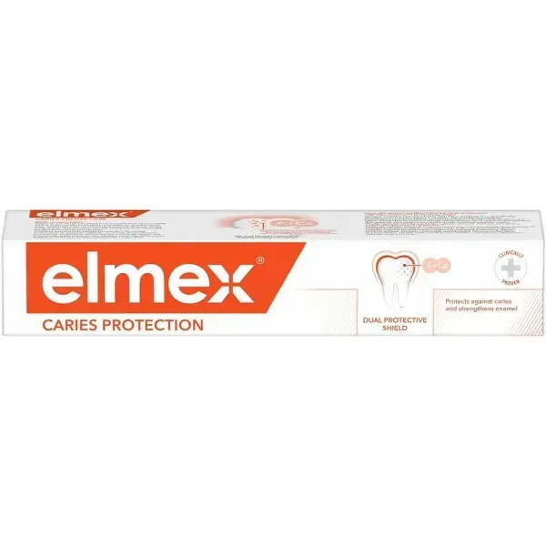 Зубная паста Elmex Защита от кариеса 75 мл &mdash; Neo-Aminex, 1450 ppm фтора, укрепляет эмаль 4007965560002 фото