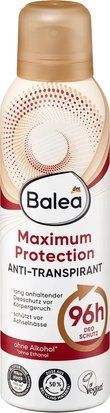 Дезодорант аерозольний Balea maximum protection anti-transpiration , 200 ml 4067796196375 фото