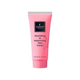 Famirel Foot Cream Shea & Hyaluron 100 мл | живлення + зволоження стоп, масло ши + гіалурон, без парабенів 7290114085229 фото