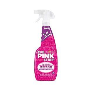 Спрей-засіб з рожевим оцтом для миття вікон та скла Pink Stuff Window & Glass Rose Vinegar 750 мл 5060033820759 фото