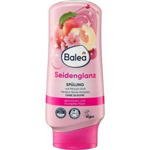 Кондиционер для волос Balea Seidenglanz "Шелковый блеск" с витаминами B3 и B5, 300 мл 4066447220650 фото