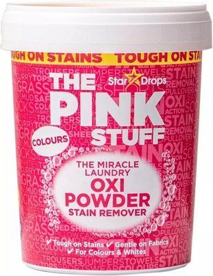 Кисневий плямовивідник для кольорової білизни Pink Stuff Oxi 1кг 5060033820148 фото