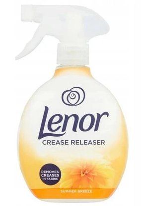 Спрей для розгладження складок на одязі Lenor Crease Releaser Summer Breeze 500мл 5060033820896 фото
