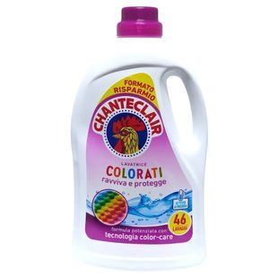 Гель для прання кольорового одягу Chanteclair Colorati ravviva e protegge, 2070 мл (46 прань) 8015194533298 фото