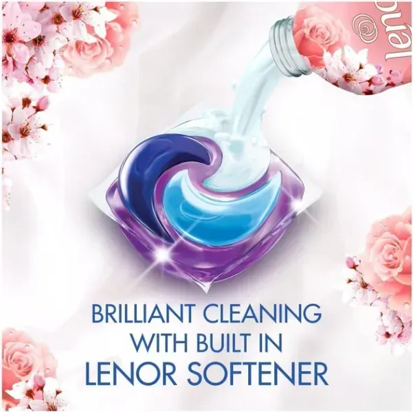 Капсулы для стирки Bold Platinum Cherry Blossom & Rose Water 44 шт 8700216169462 фото