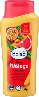 Шампунь Balea Shampoo Mango M&aacute;laga 300 мл питание и мягкость волос 4067796149425 фото
