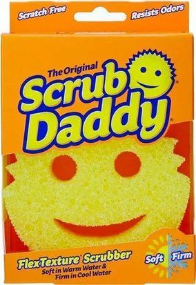 Губка кухонная Scrub Daddy Original желтая (5060481022033) 5060481022033 фото