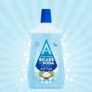 Средство для мытья пола Astonish Floor Cleaner Bicarb of Soda с пищевой содой, 1 л 5060060215047 фото
