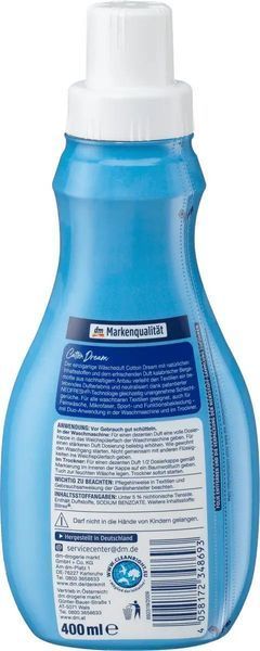 Ароматизатор для білизни Denkmit Cotton Dream, 400 мл 4066447236187 фото