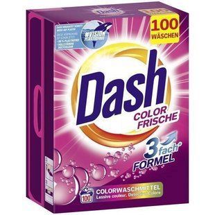 Порошок для стирки цветных вещей Dash Color Frische 6кг 100 стирок 2217941842 фото