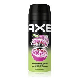 AXE Epic Fresh Дезодорант-спрей 150 мл | 48 год вибухової свіжості, грейпфрут + кардамон 8720181192128 фото