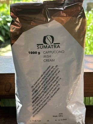 Капучіно розчинний Sumatra Cappuccino Irish Cream Суматра напій Ірландські Вершки Пакет 80 порцій 1кг 2635742234 фото