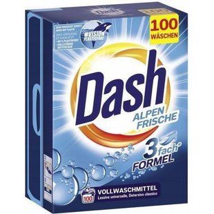 Порошок для стирки Dash Alpen Frische 6кг 100 стирок (4012400502363) 2217941844 фото
