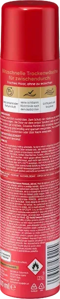 Сухой шампунь Balea Trockenshampoo Glamorous Moments 200 мл свежесть объем и аромат 4066447439205 фото