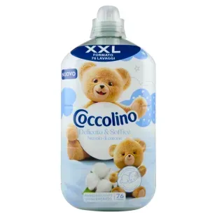 Кондиціонер для прання концентрат COCCOLINO XXL Delicato & Soffice, 1750 мл (76 прань) 8720181351563 фото