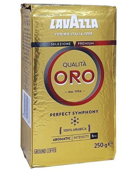 Кофе молотый Lavazza Qualita Oro 250 г 8000070019911 фото