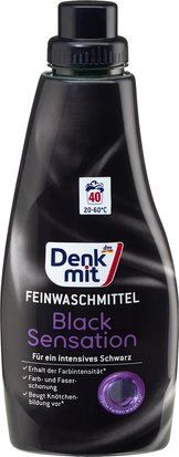 Засіб для прання Denkmit для чорних речей Black Sensation 1 л (40 прань) 4066447792898 фото